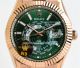 N9 Factory Rolex Sky Dweller Watch Rose Gold Green Dial 42MM Watch (3)_th.jpg